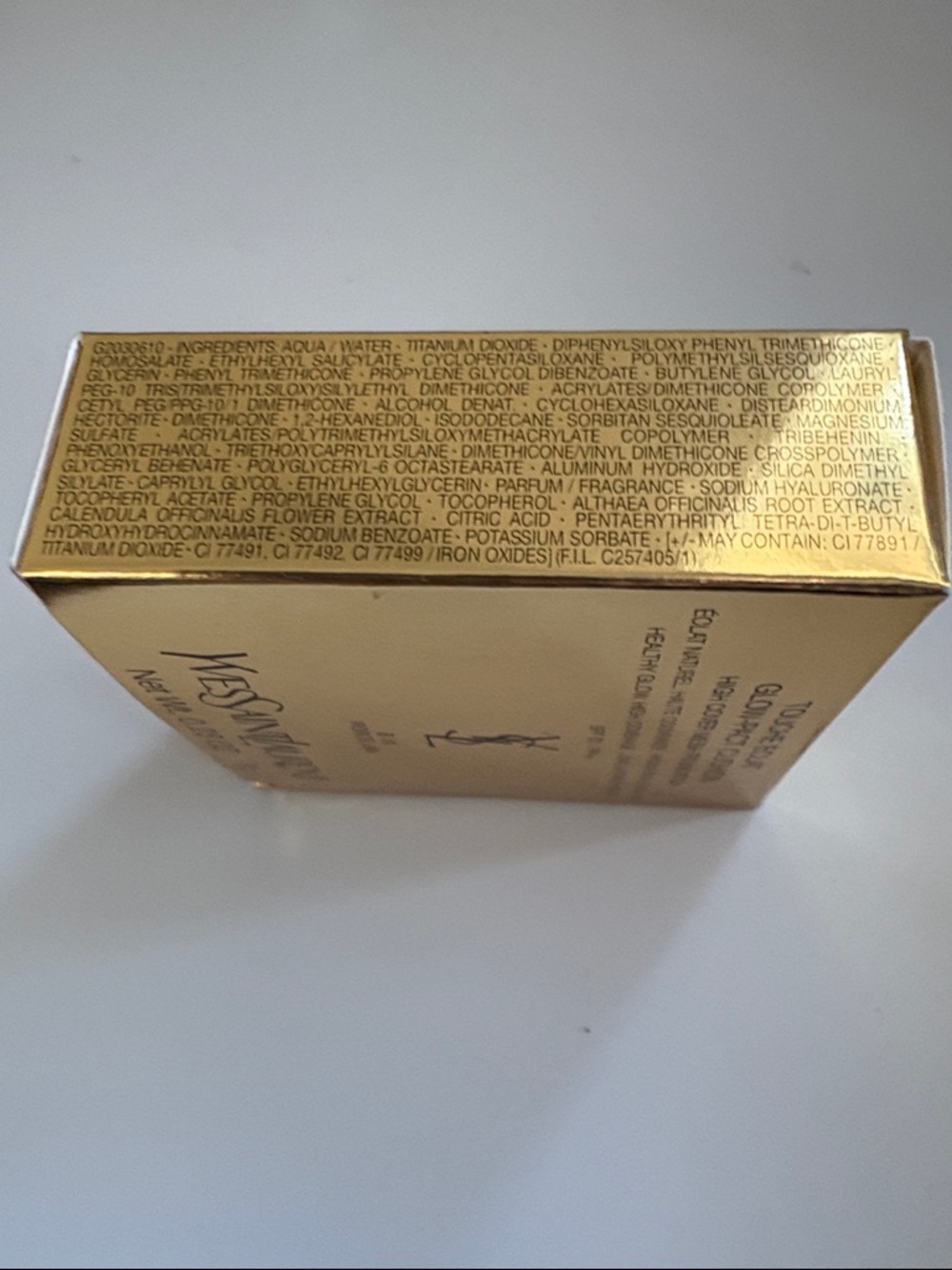 NIB [YSL] Touche Eclat Glow-Pact Cushion High Cover Mesh Foundation #B10 7g - Picture 15 of 15